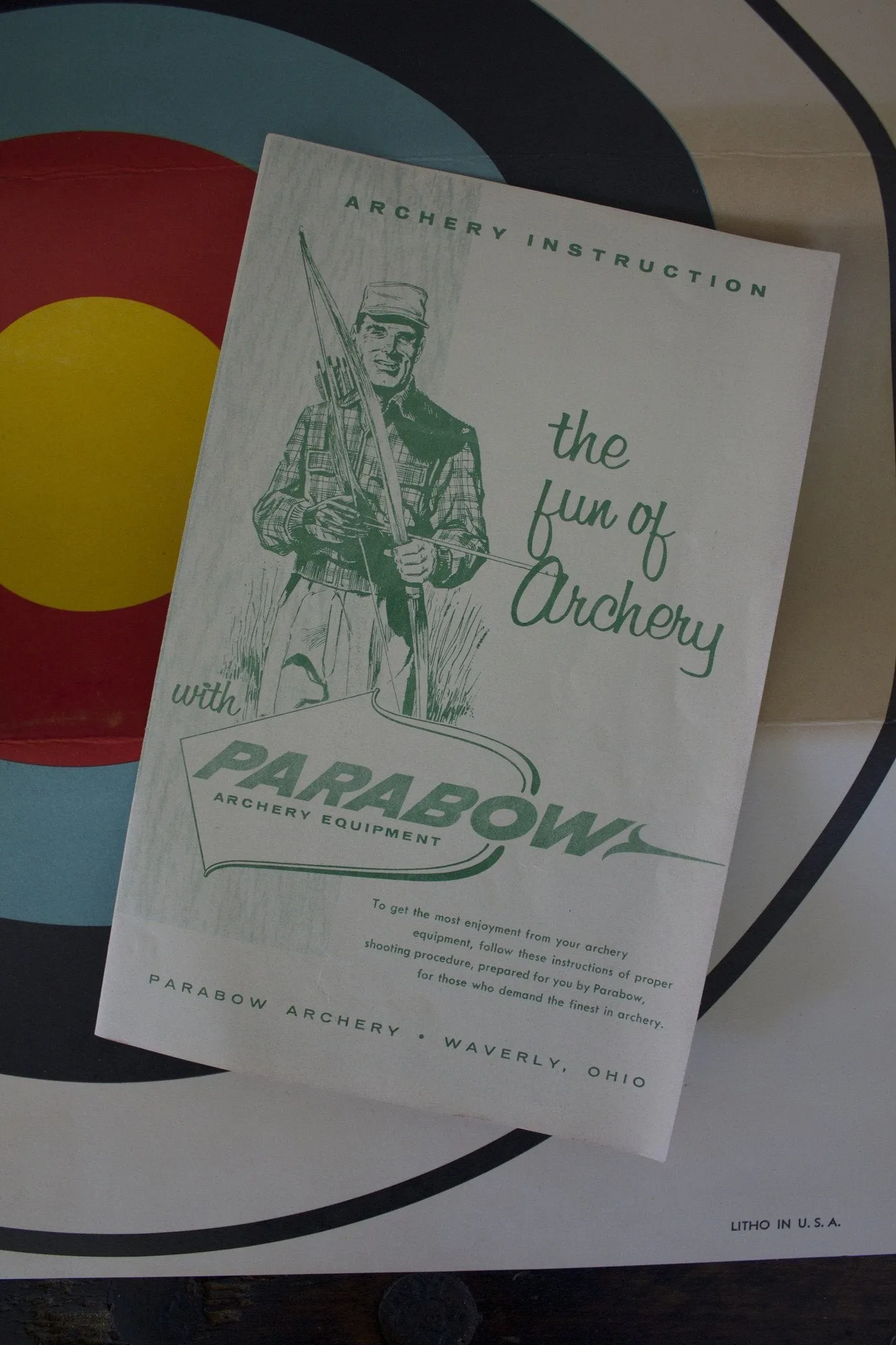 1950s Archery Set