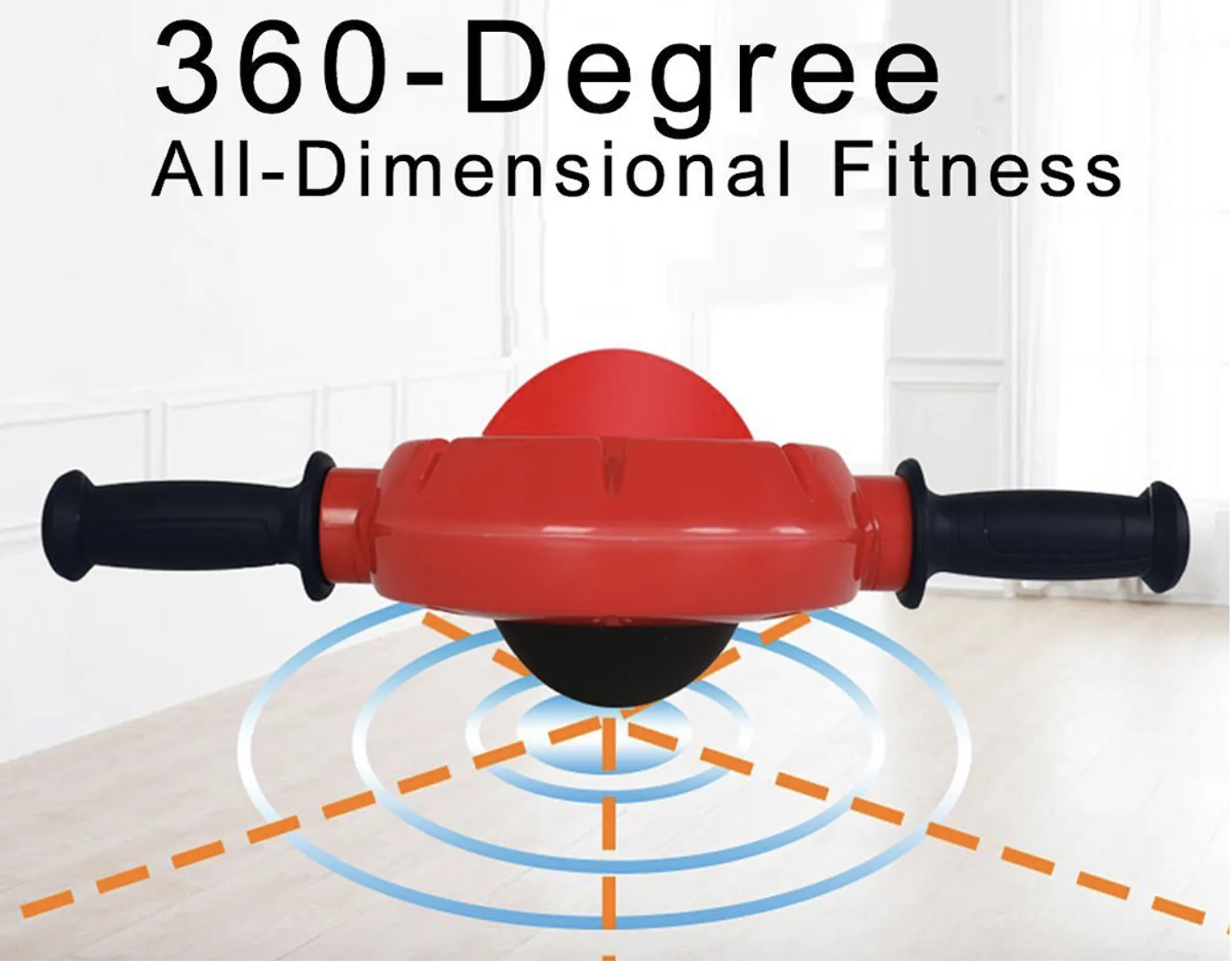 Abs Workout Flat Stomach Core Fitness Training Power Roller