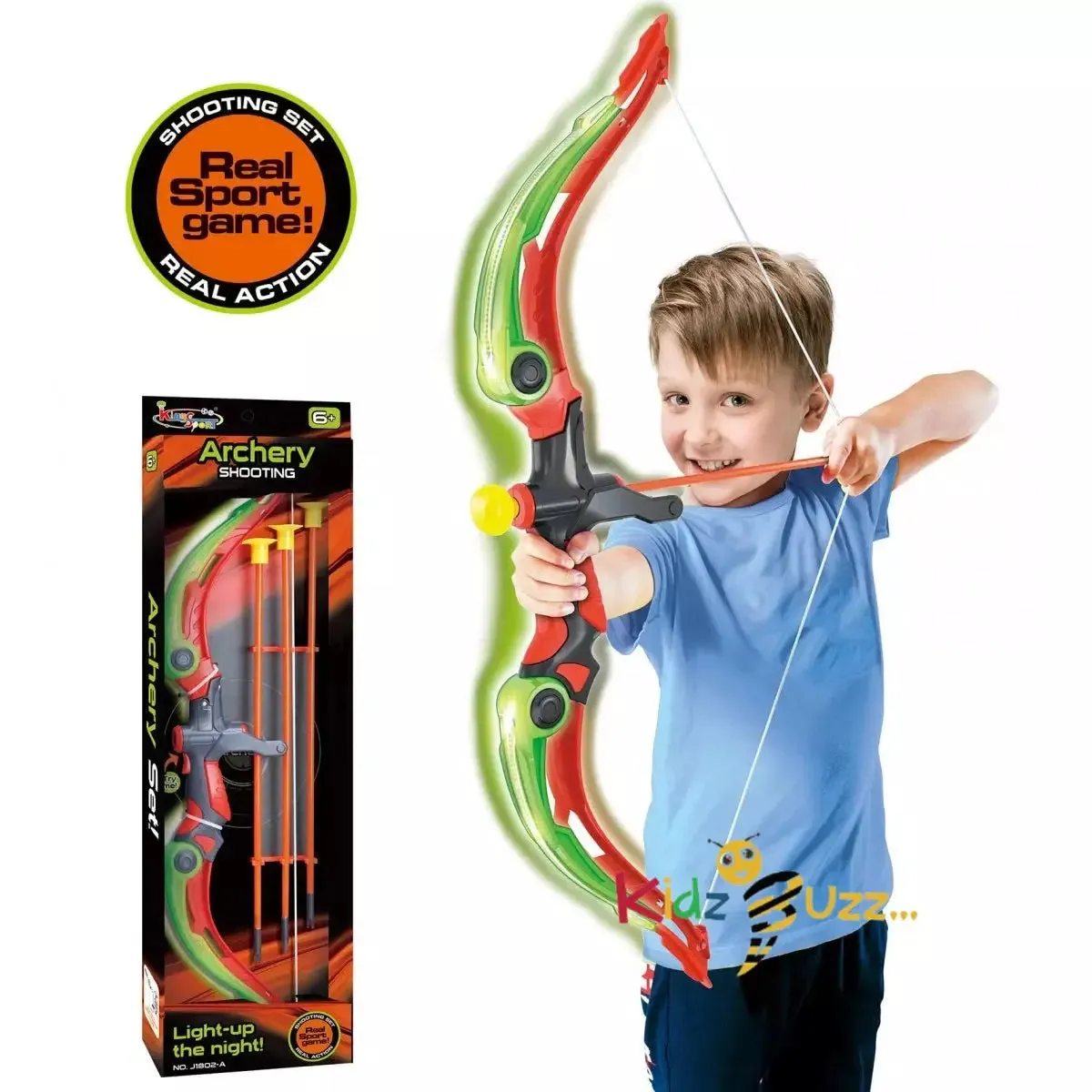 Archery Set Kids Light Up Bow Set Game