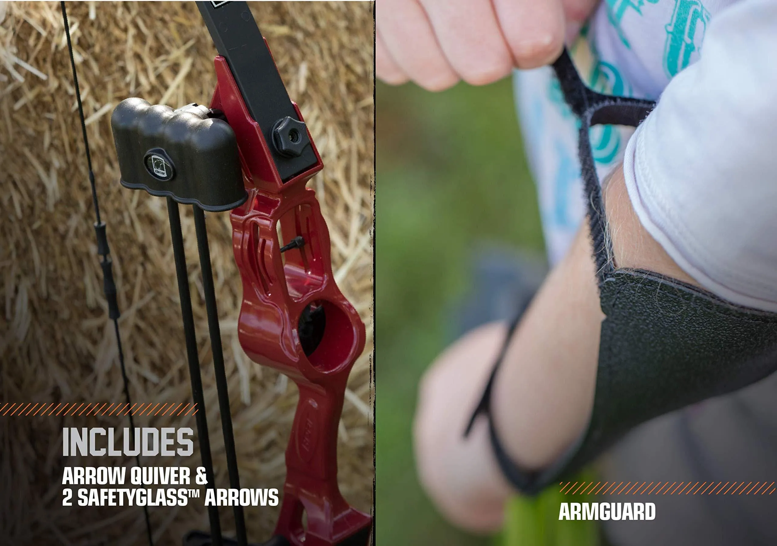 Bear Archery Flash Youth Bow - Red
