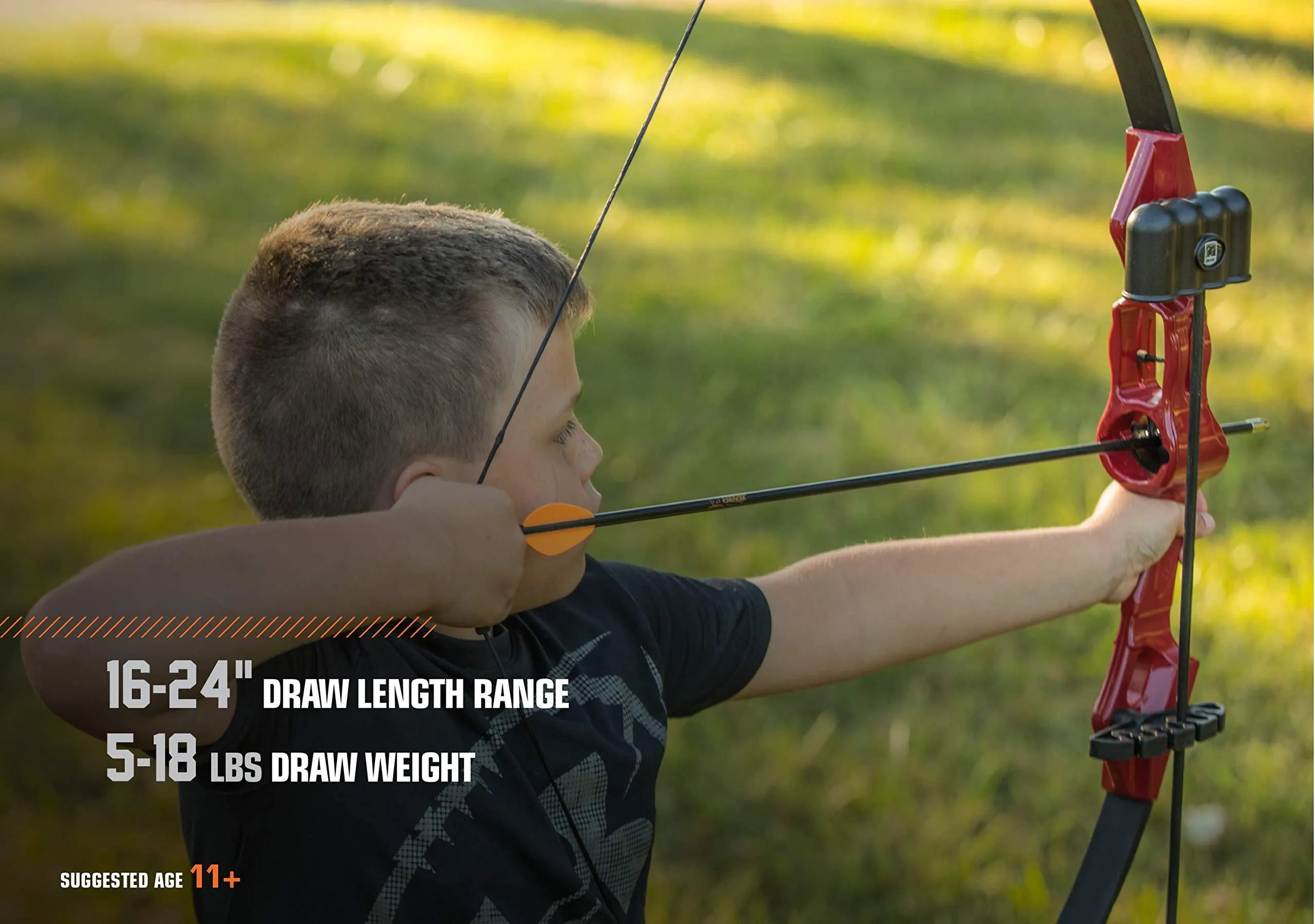 Bear Archery Flash Youth Bow - Red