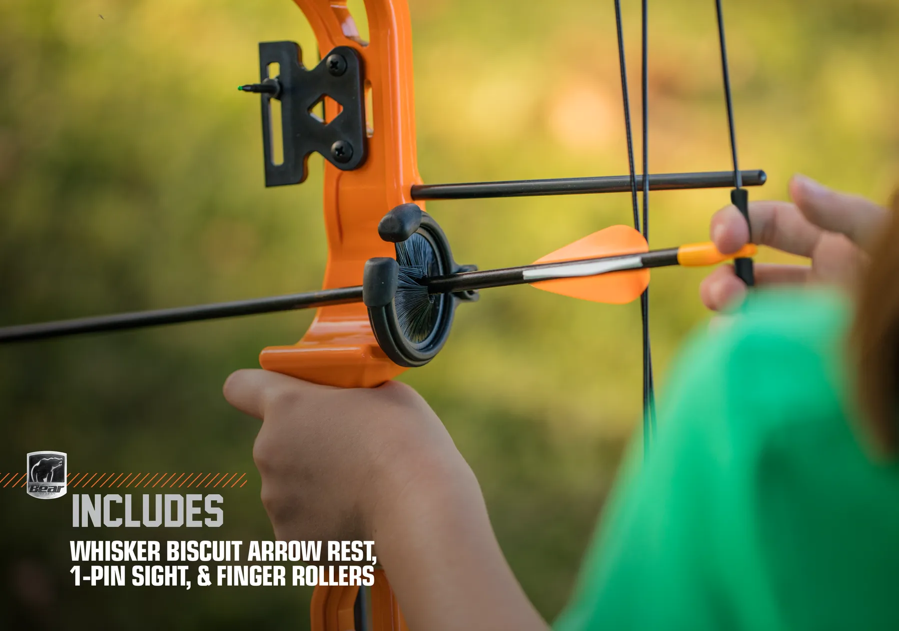 BEAR BRAVE YOUTH BOW SET RH