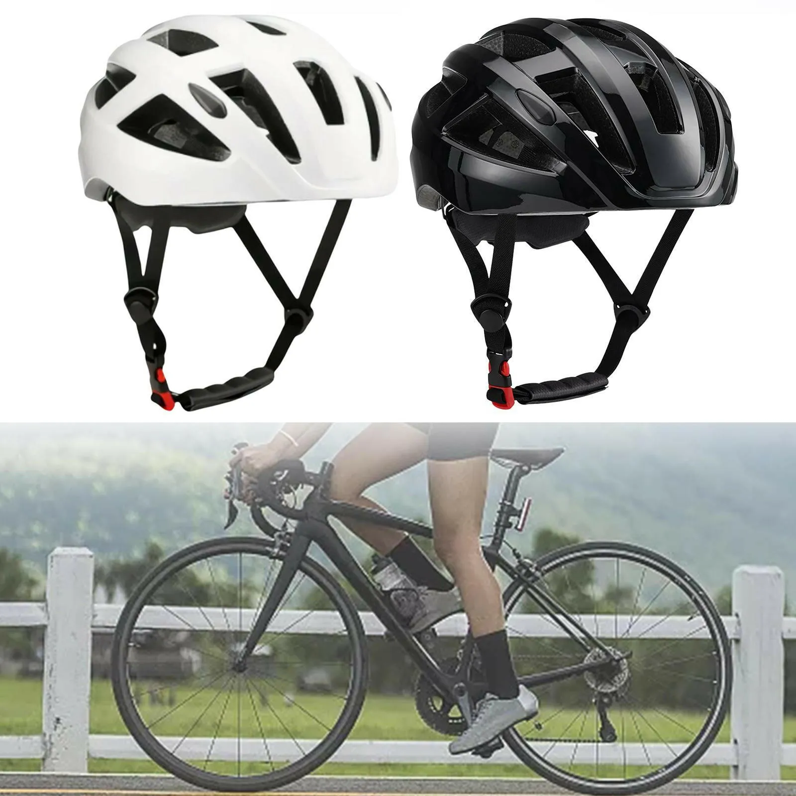 Bike Helmet Adjustable Bicycle Helmet for BiMulti Sports