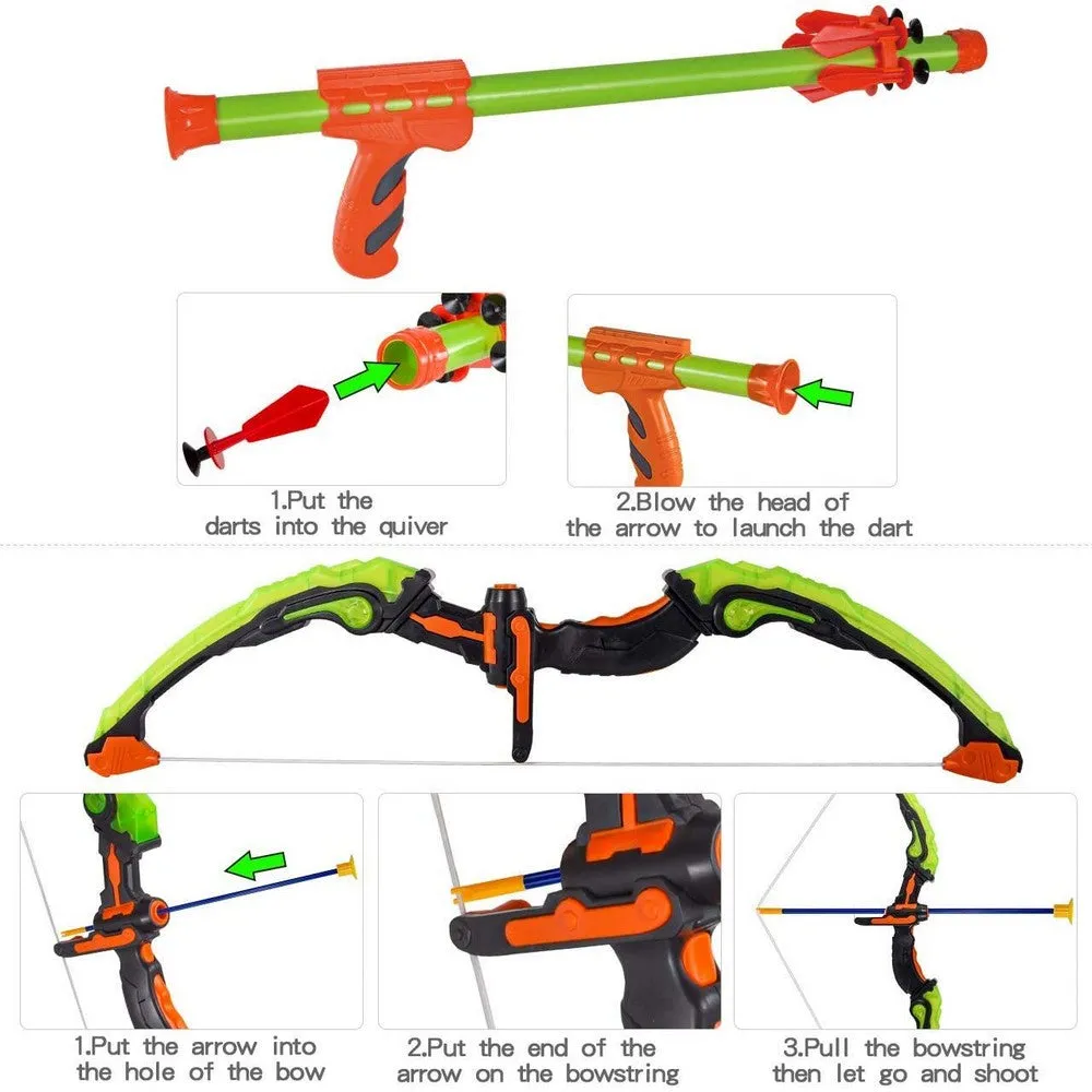 Bow And Arrow With LED Lights