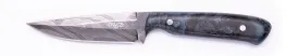 Carved Damascus Field Knife #20650