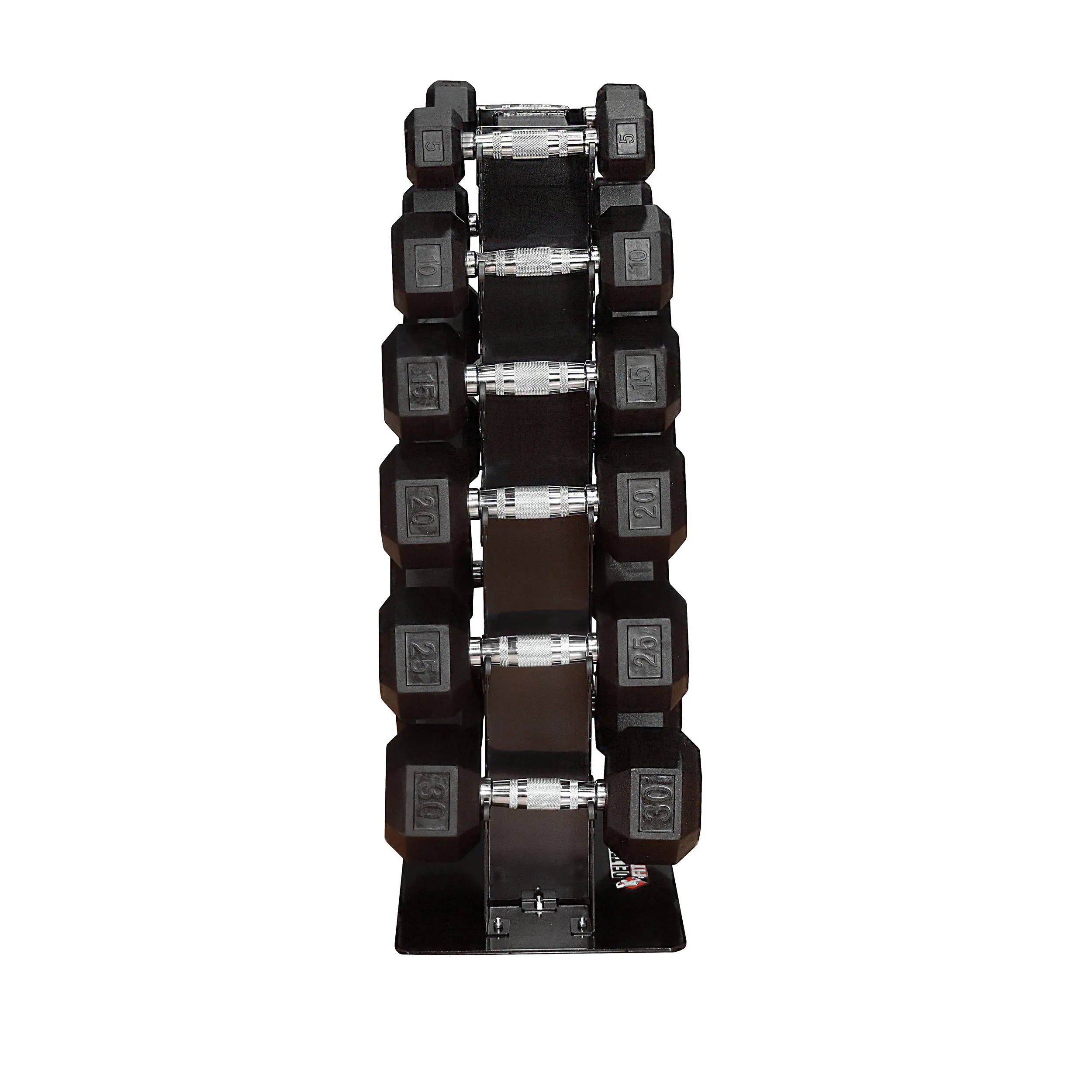 Deltech Fitness 6 Pair Vertical Dumbbell Rack (DF5100)