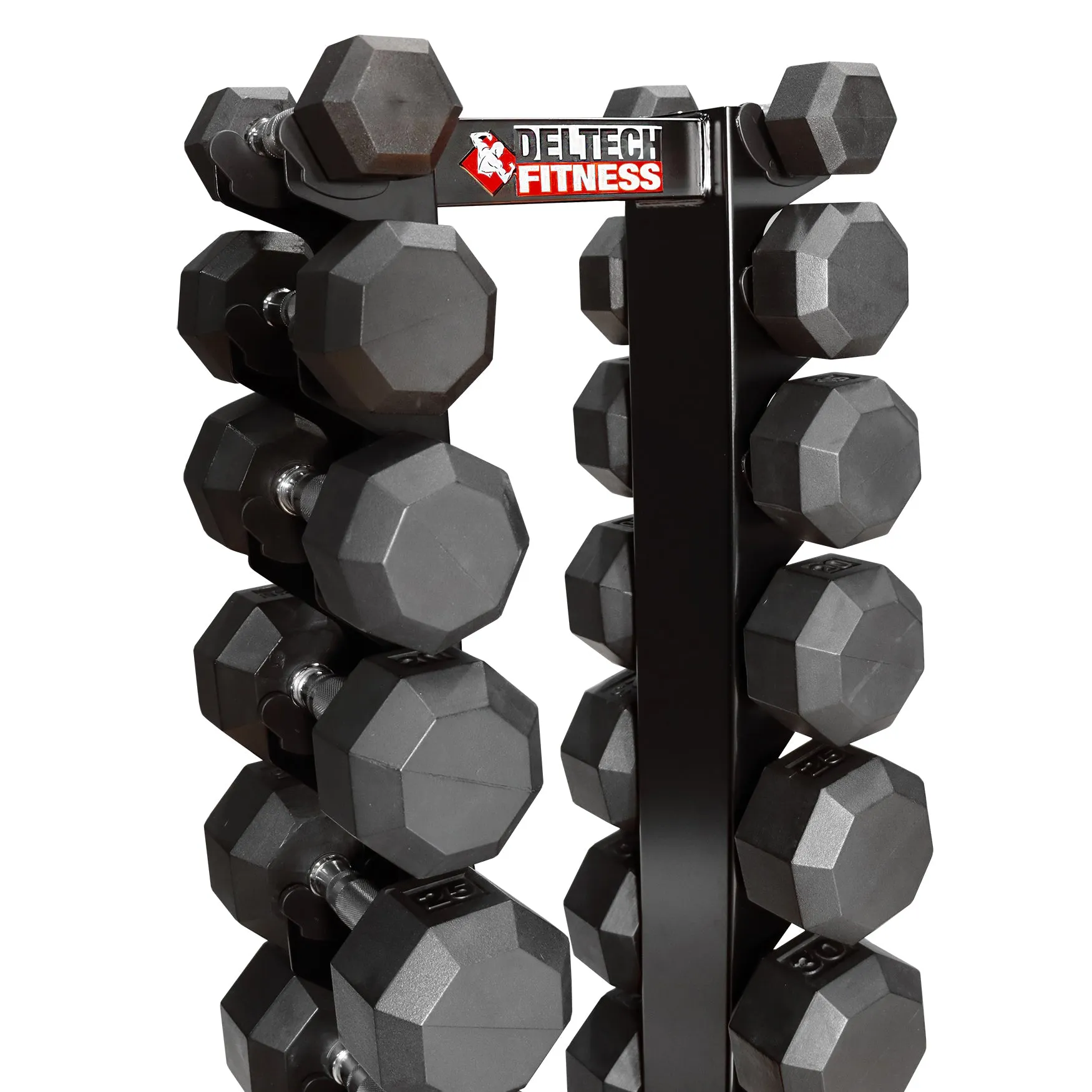Deltech Fitness 6 Pair Vertical Dumbbell Rack (DF5100)