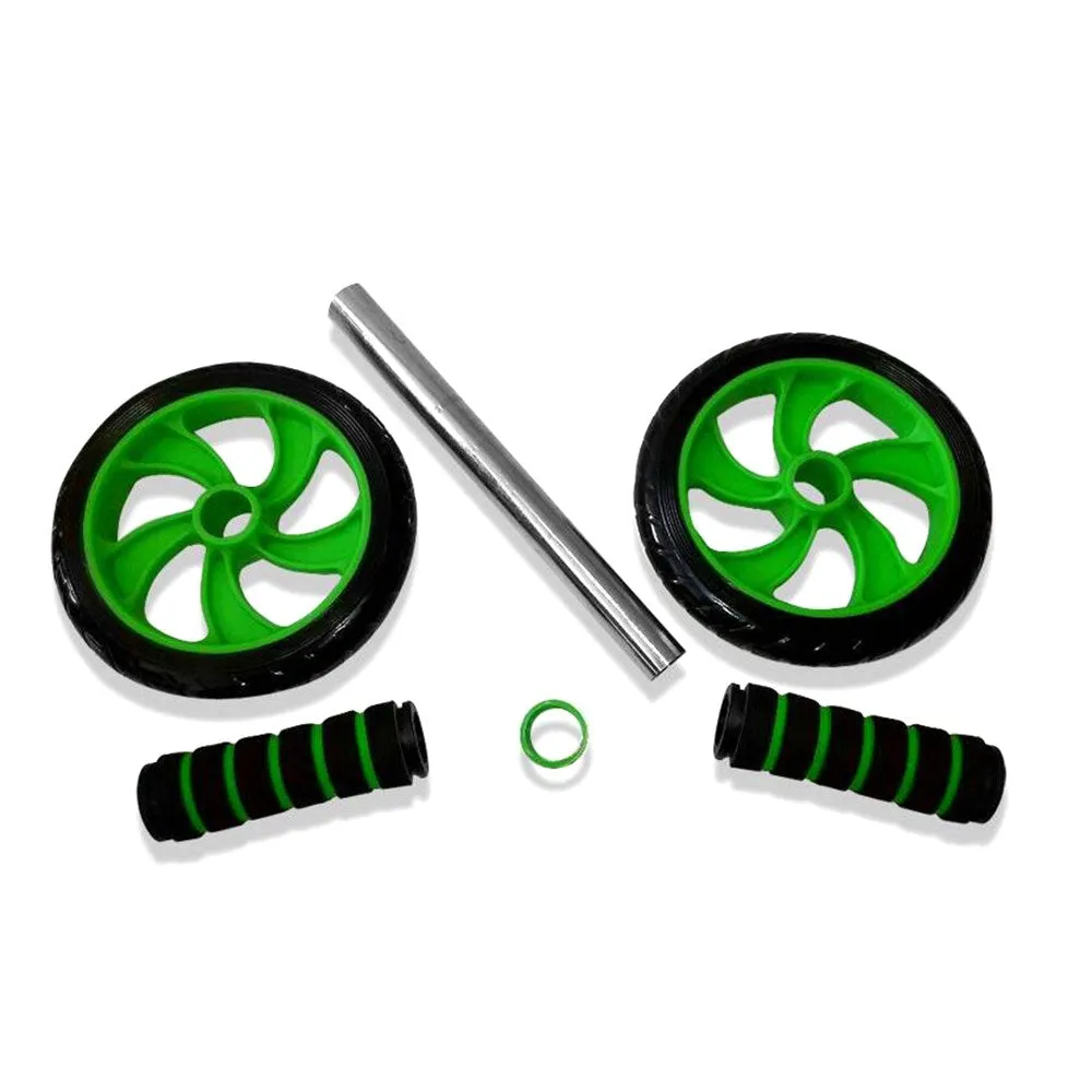 Double-wheeled Abdominal Roller Wheel - Fitness Equipment