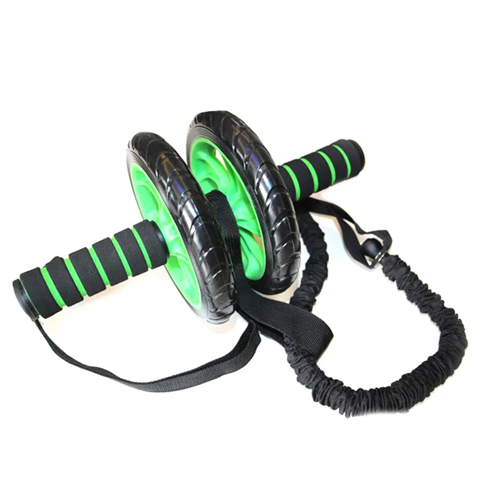 Double-wheeled Abdominal Roller Wheel - Fitness Equipment