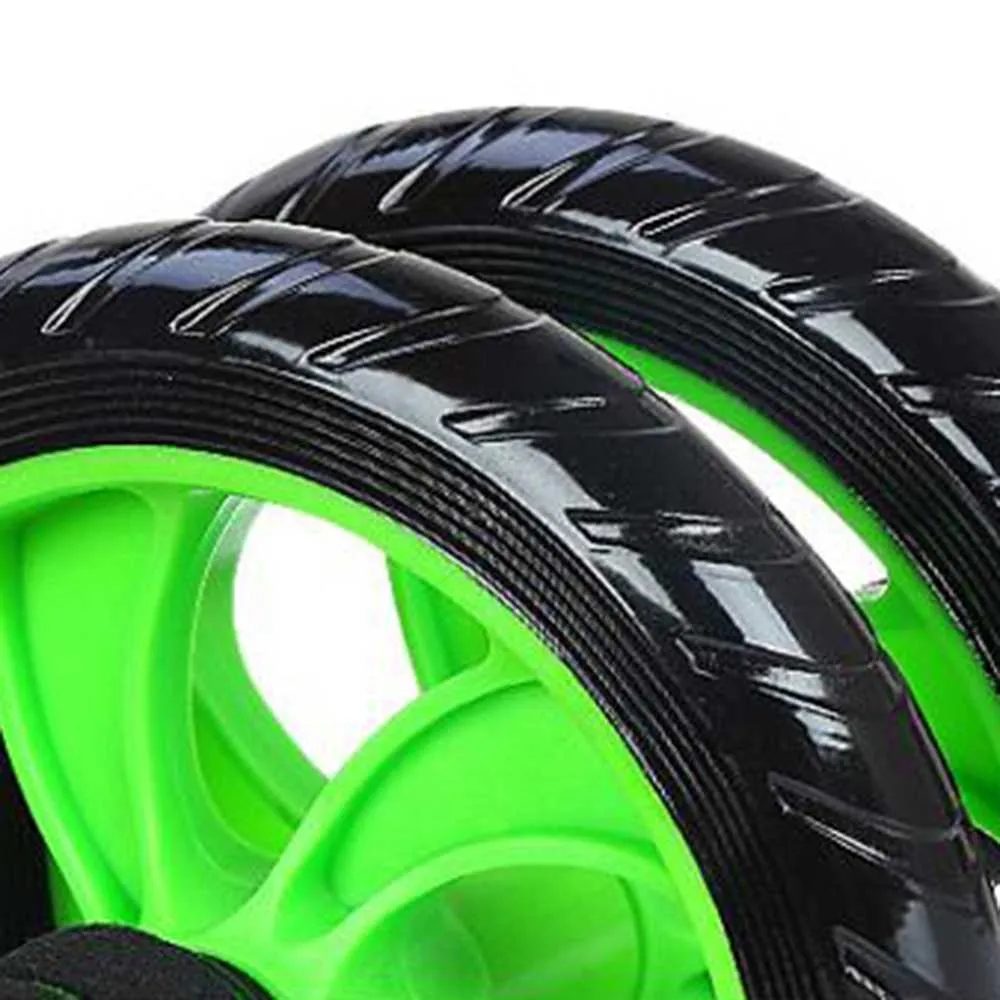 Double-wheeled Abdominal Roller Wheel - Fitness Equipment
