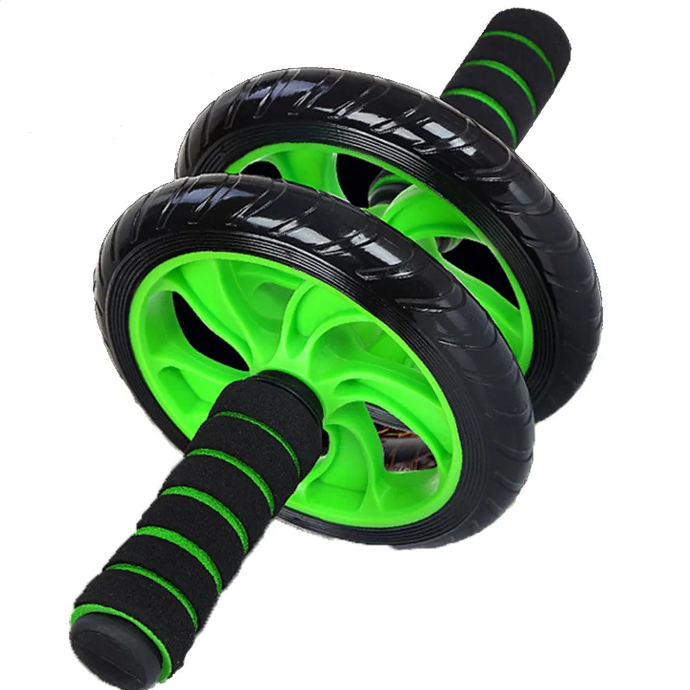 Double-wheeled Abdominal Roller Wheel - Fitness Equipment