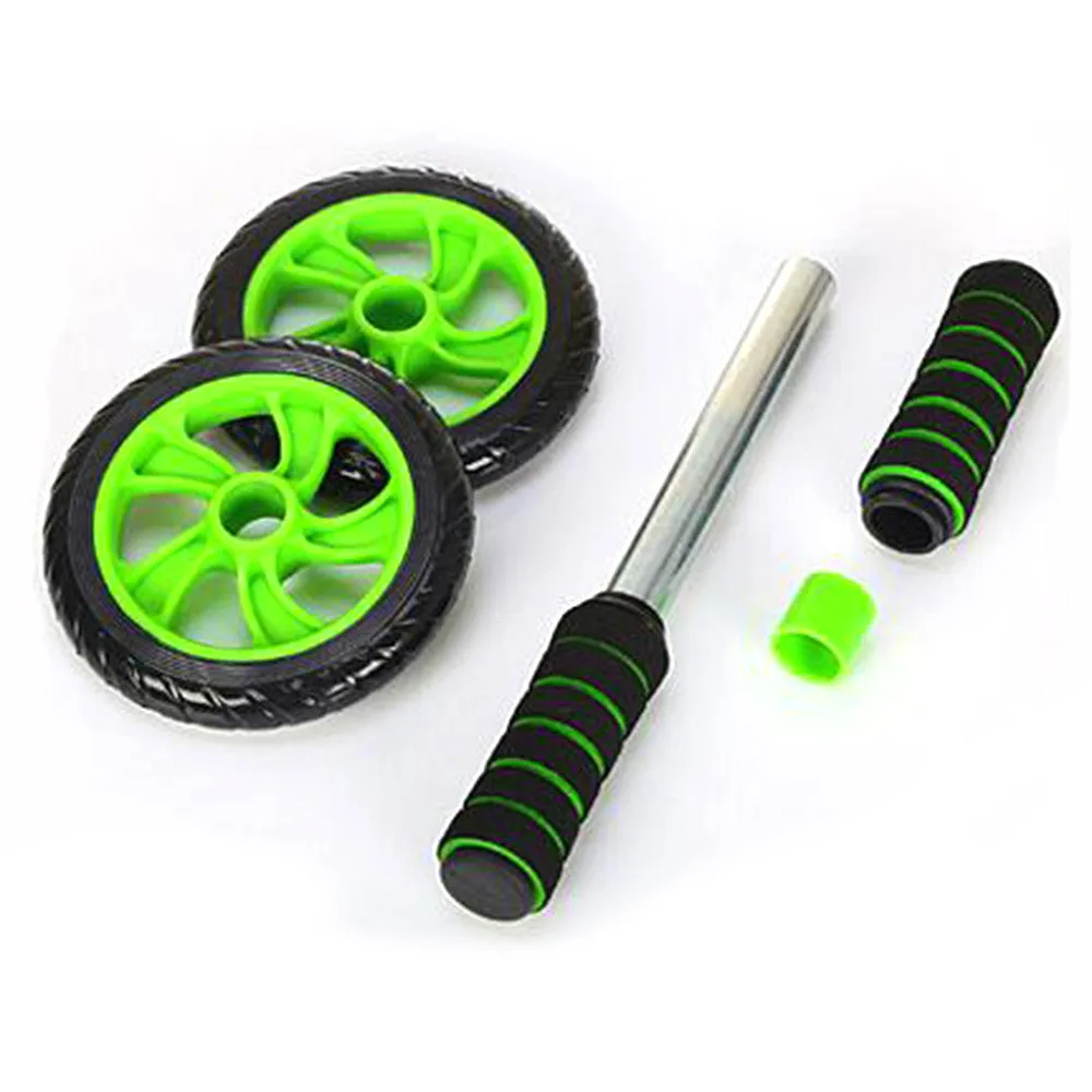 Double-wheeled Abdominal Roller Wheel - Fitness Equipment