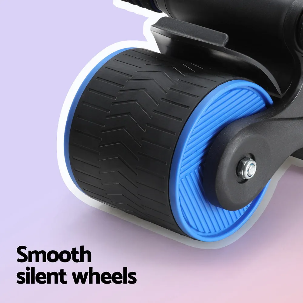 Everfit Ab Roller Automatic Rebound Blue