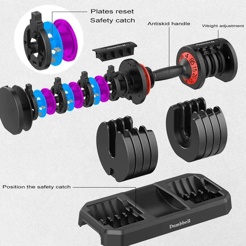Fast Adjustable 20kg Dumbbell