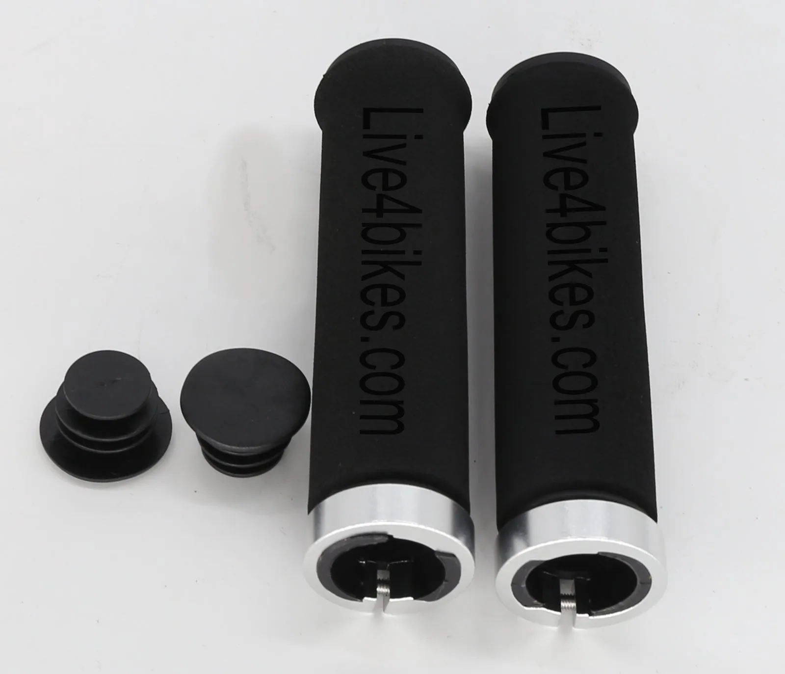 Foam Locking Cruiser Bicycle handlebar grip Grips  - Live4Bikes