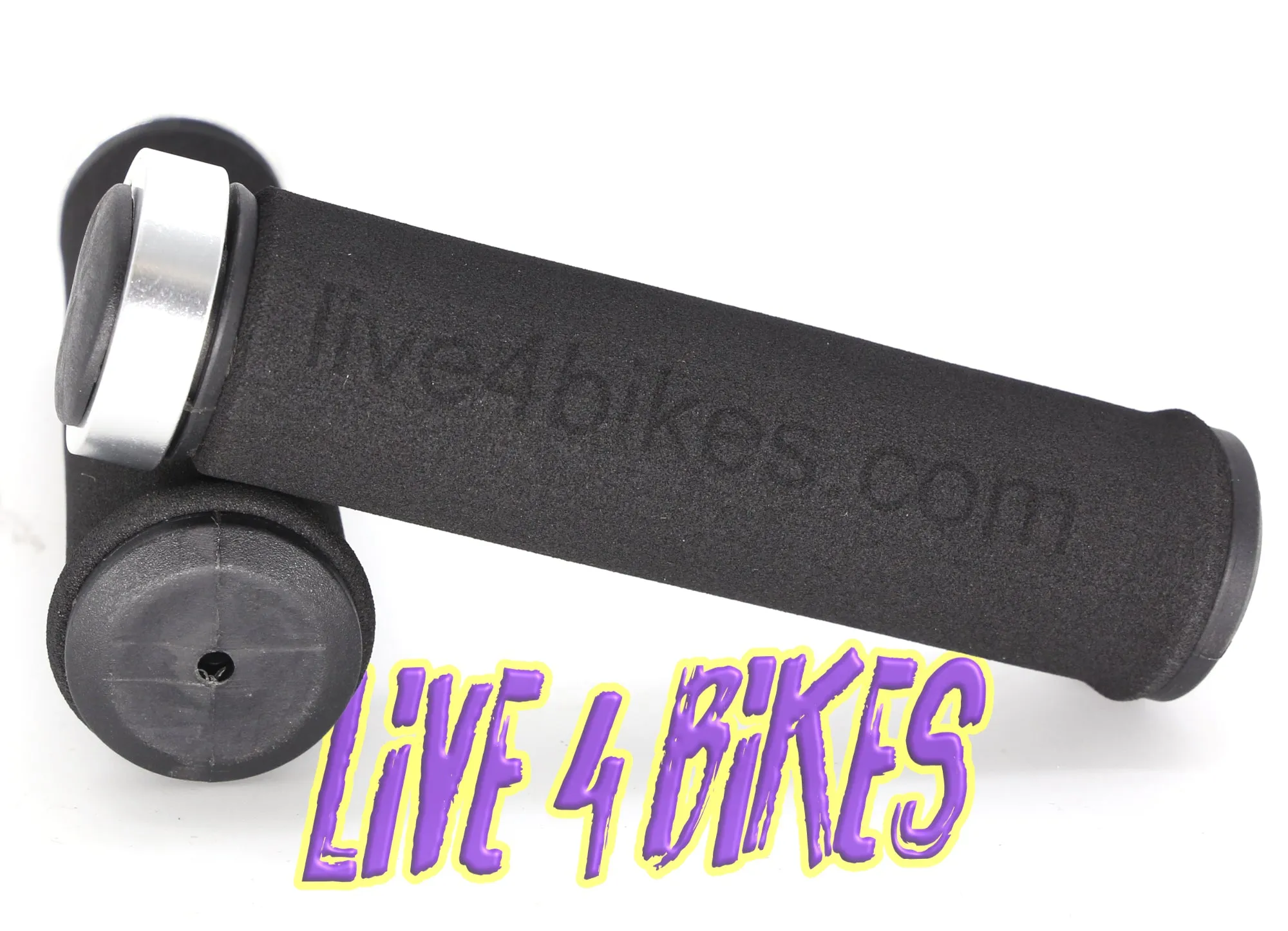 Foam Locking Cruiser Bicycle handlebar grip Grips  - Live4Bikes