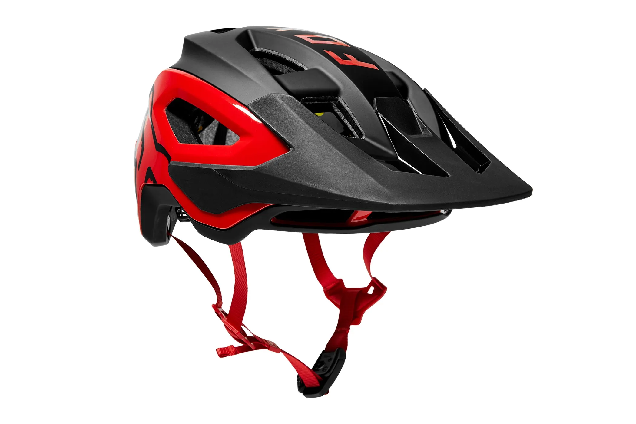 Fox Racing Speedframe Pro MIPS Bike Helmet Black/Red