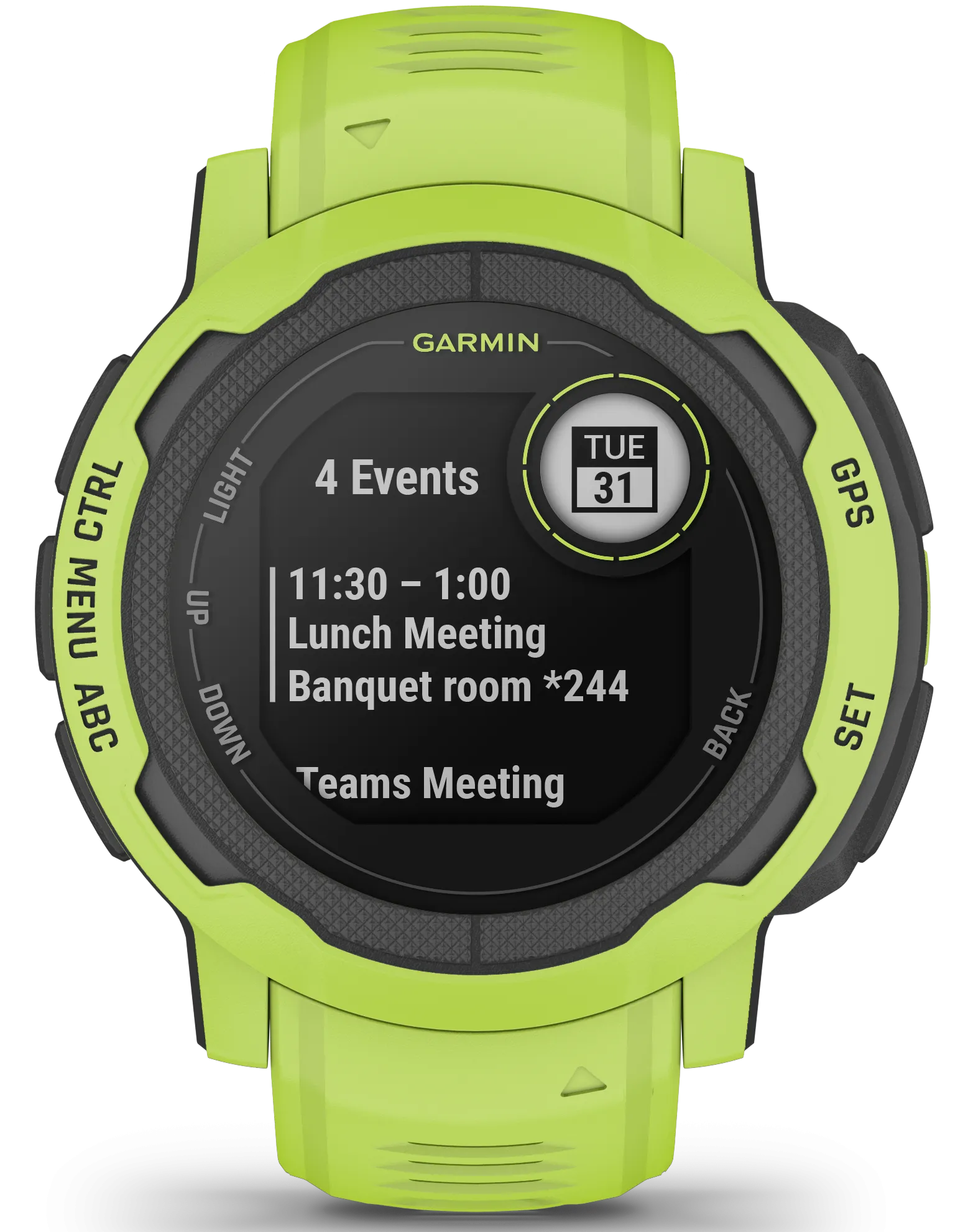 Garmin Instinct 2 GPS Electric Lime Smartwatch