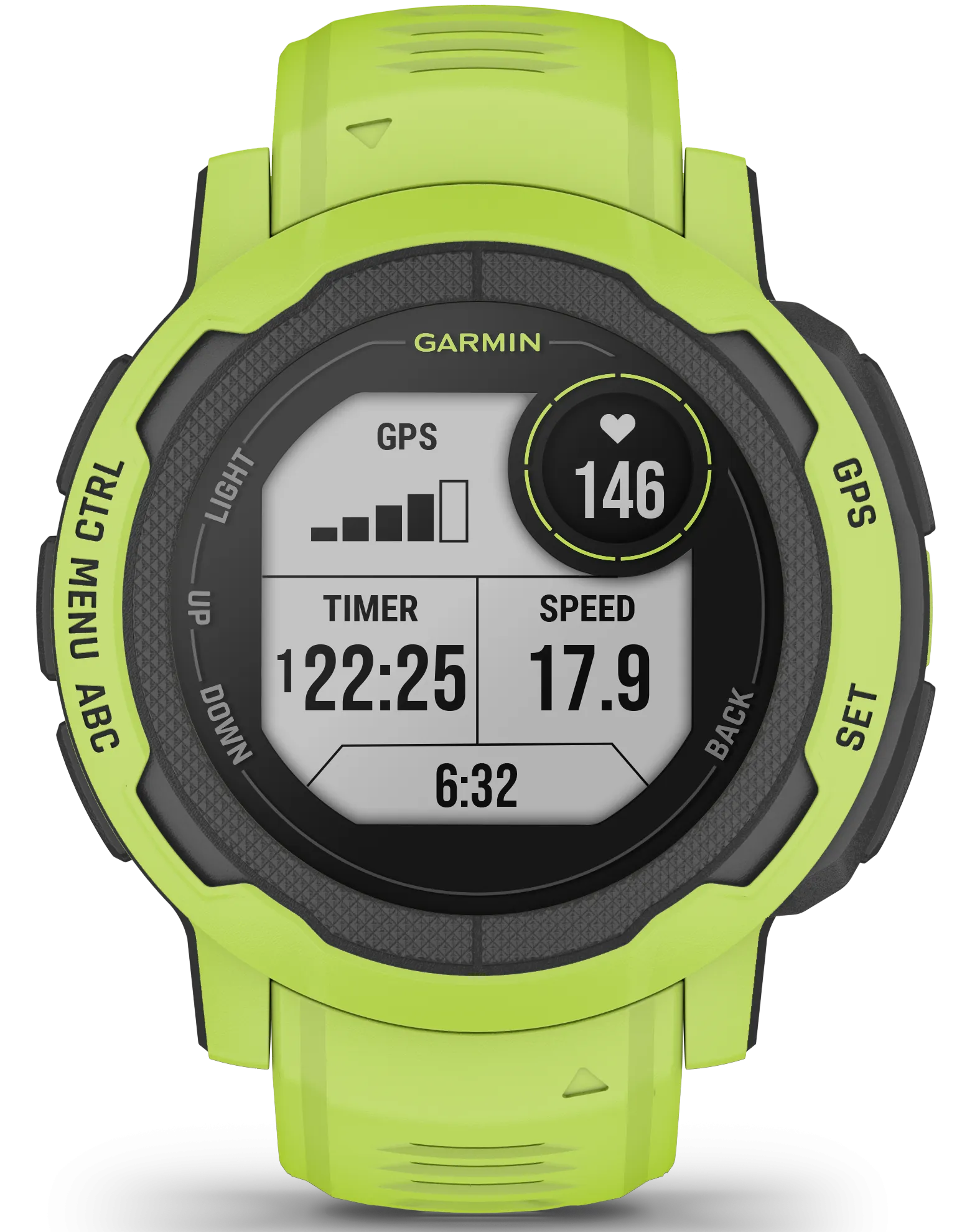Garmin Instinct 2 GPS Electric Lime Smartwatch