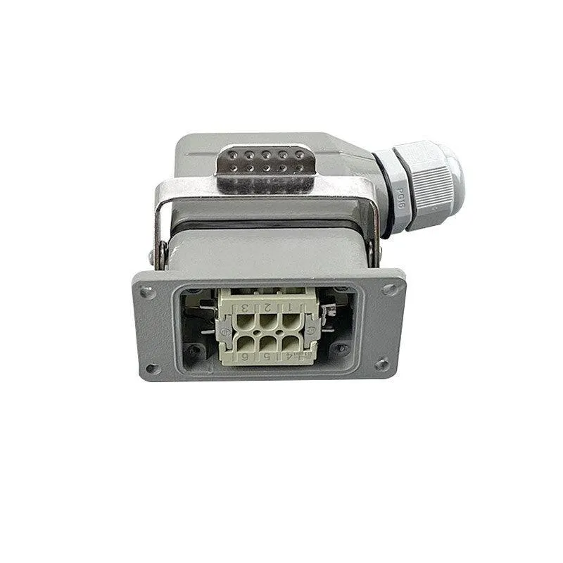 Heavy Duty Connectors HDC-HE-006-1/2/3/4-L F/M 6pin 16A