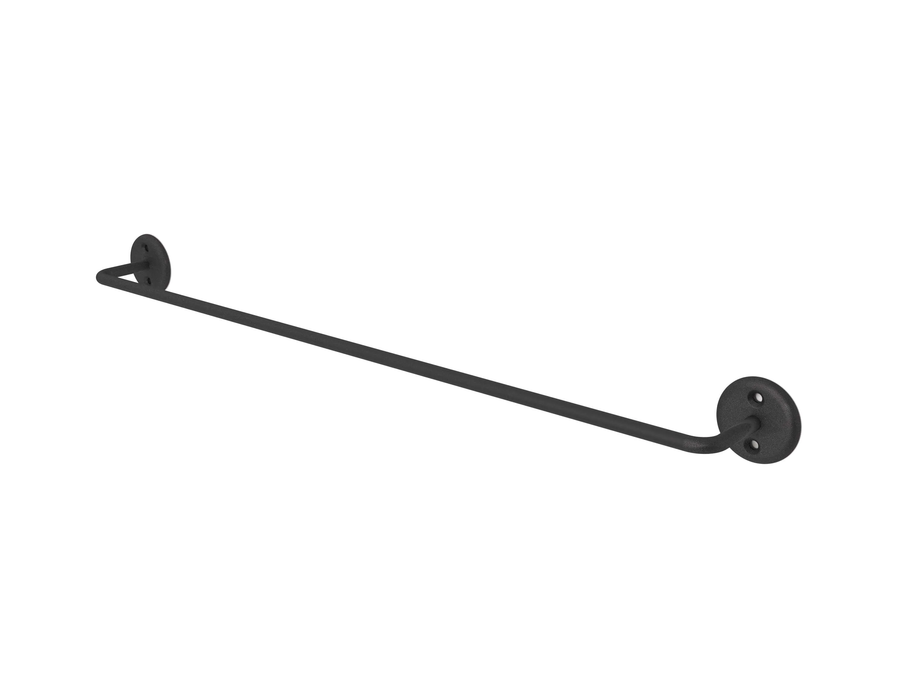Kitchen rail 750mm Matt Black