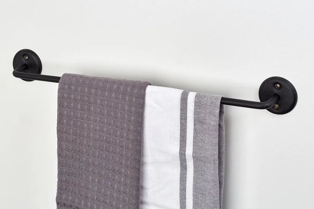 Kitchen rail 750mm Matt Black