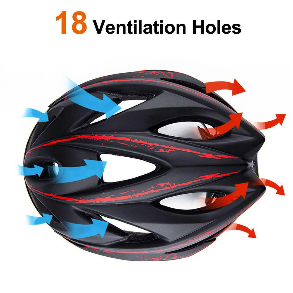 NEWBOLER Bike Helmet Man Women Safety Helmet Outdoor Motorcycle Bicycle Helmet Removable Lens Visor Mountain Road Cycling Helmet