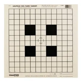 NRA Targets - Scope Sight-in Tagboard (Per 12)