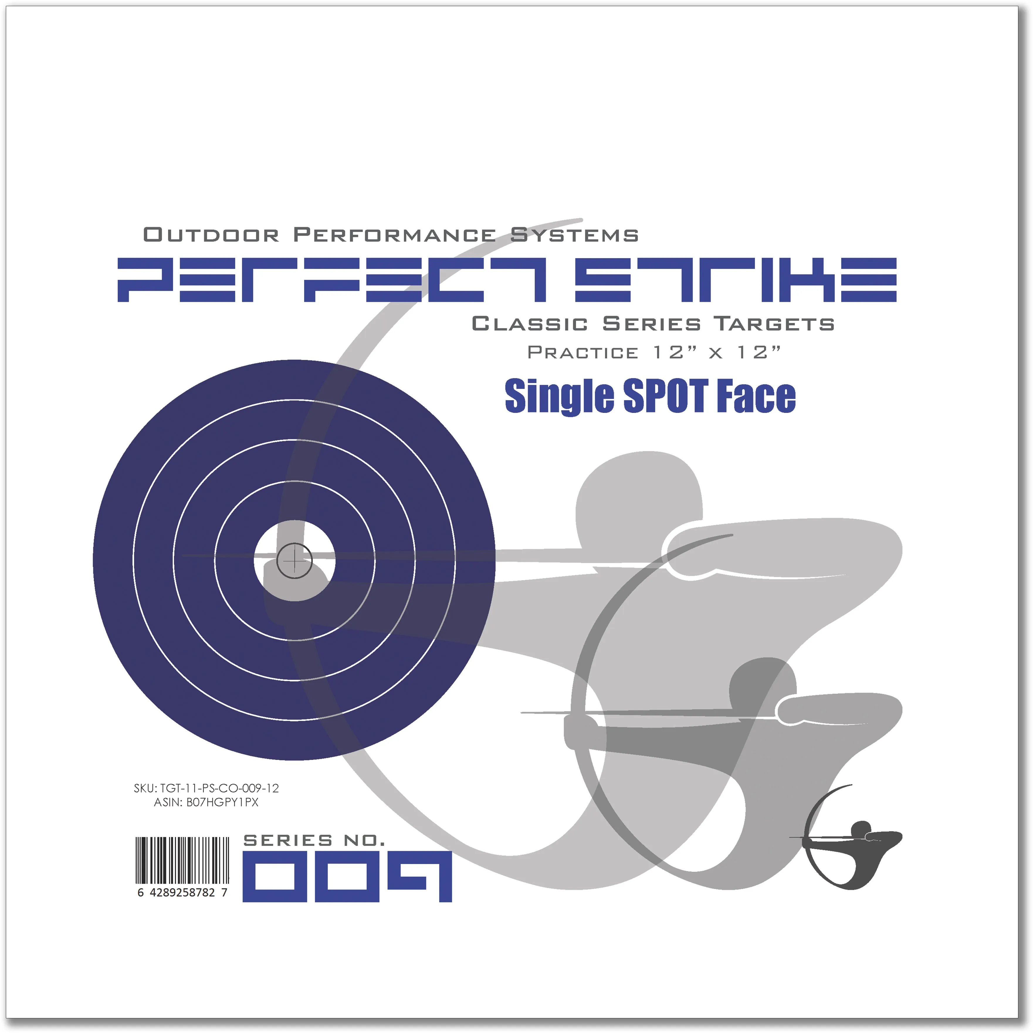 Perfect Strike Archery TARGETS. Classic OPS 009. (12" x 12") (12 Targets)