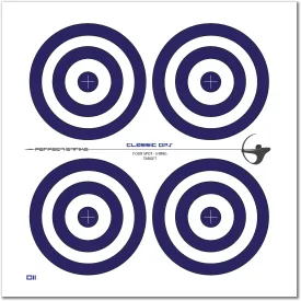 Perfect Strike Archery TARGETS. Classic OPS 011. (12" x 12") (12 Targets)