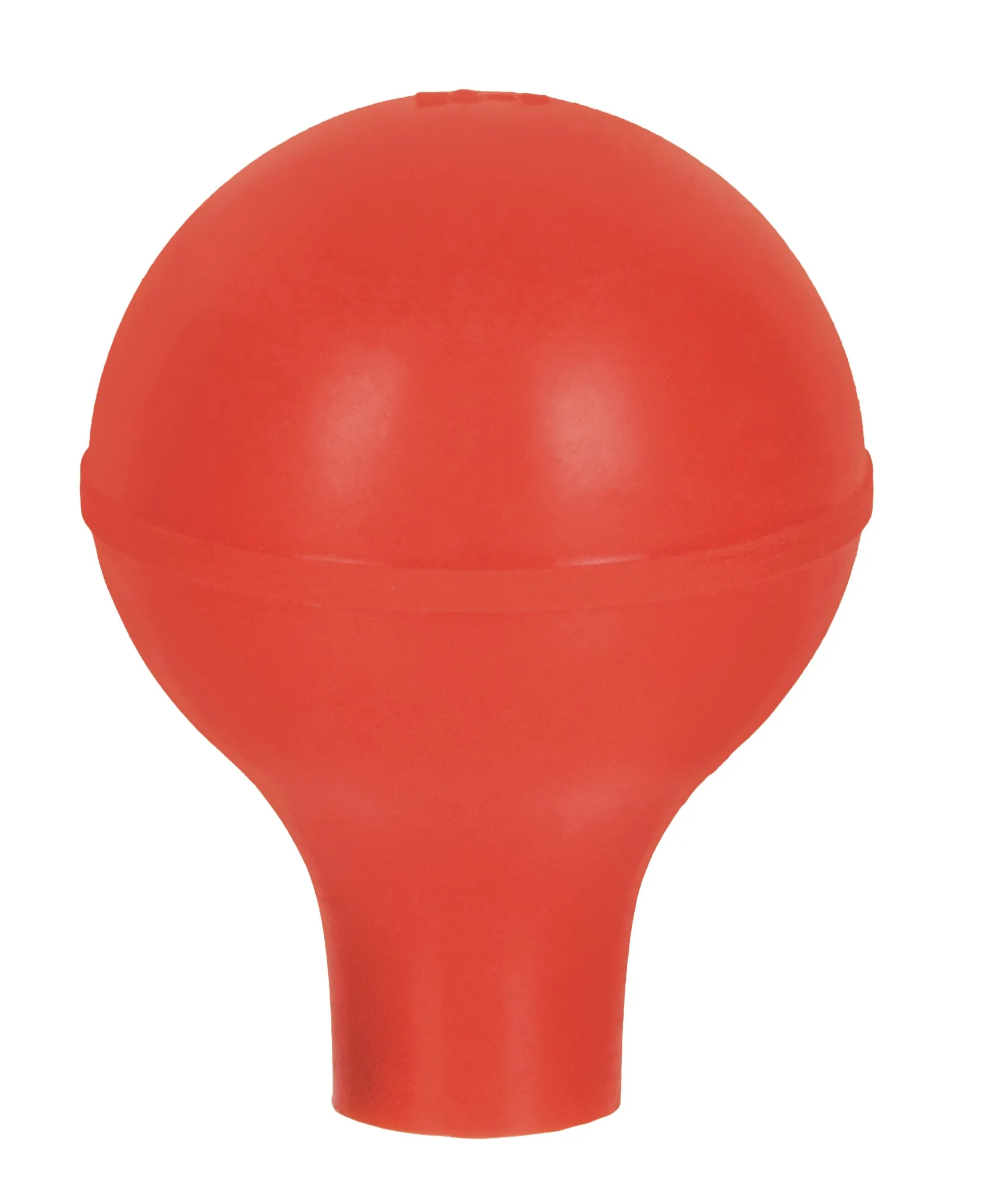 Rubber Bulb, 100ml - Pear Shaped - Heavy Weight Rubber - For use with Pipettes Measuring 0.25" - 0.30" - Eisco Labs