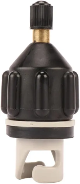 Rubber Inflatable Boat Sup Pump Adaptor Standard Connector for Air Compressor Tire Pump for Kayak Canoe Paddle Board Inflation
