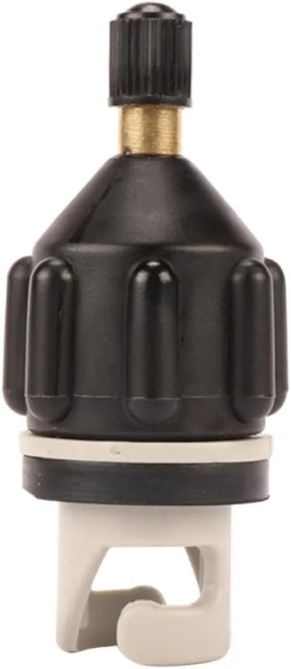 Rubber Inflatable Boat Sup Pump Adaptor Standard Connector for Air Compressor Tire Pump for Kayak Canoe Paddle Board Inflation