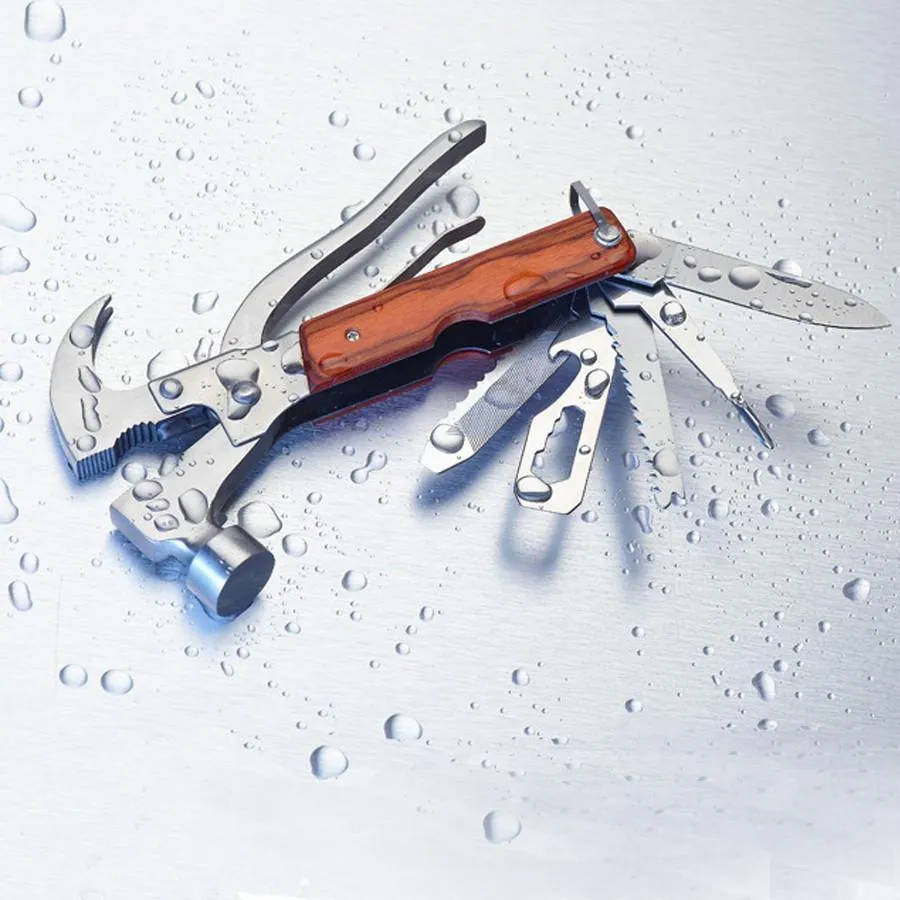 Shoppy Multi Camping Car Survival Hammer Axe Knife Tool