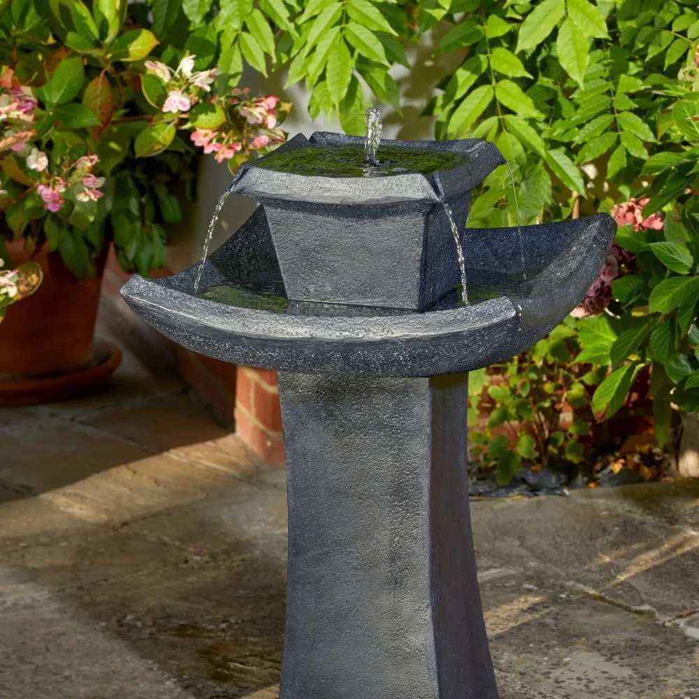 Smart Solar 72cm Pagoda Water Solar Feature