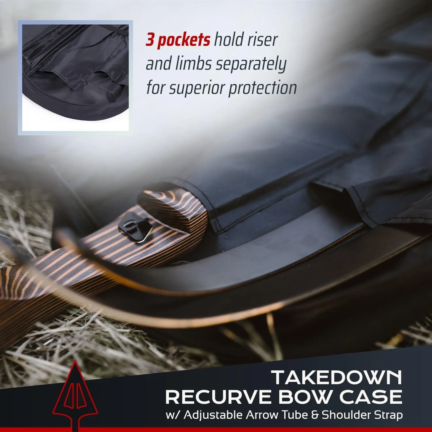 Southwest Archery Universal Takedown Recurve Bow Accessory Kit  Durable, Professional Archery Accessories - Complete Archery Set