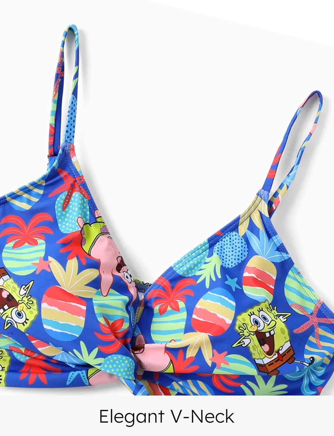 SpongeBob SquarePants Family Matching Swimwear Set, UPF 50  Quick-Dry Beachwear for GirlsBoys,Women & Men, Multicolor