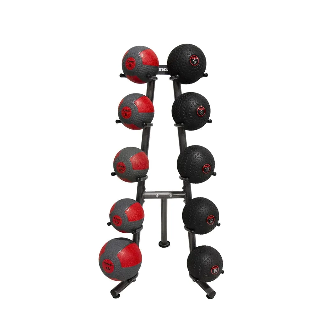 TKO Premium Medicine Ball Set With Rack