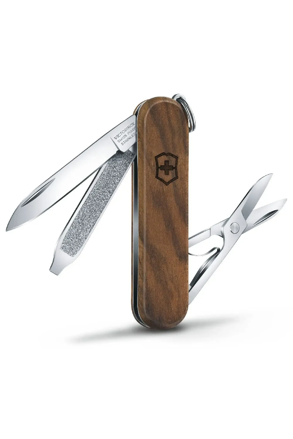 Victorinox Classic SD Wood Swiss Army Pocket Knife