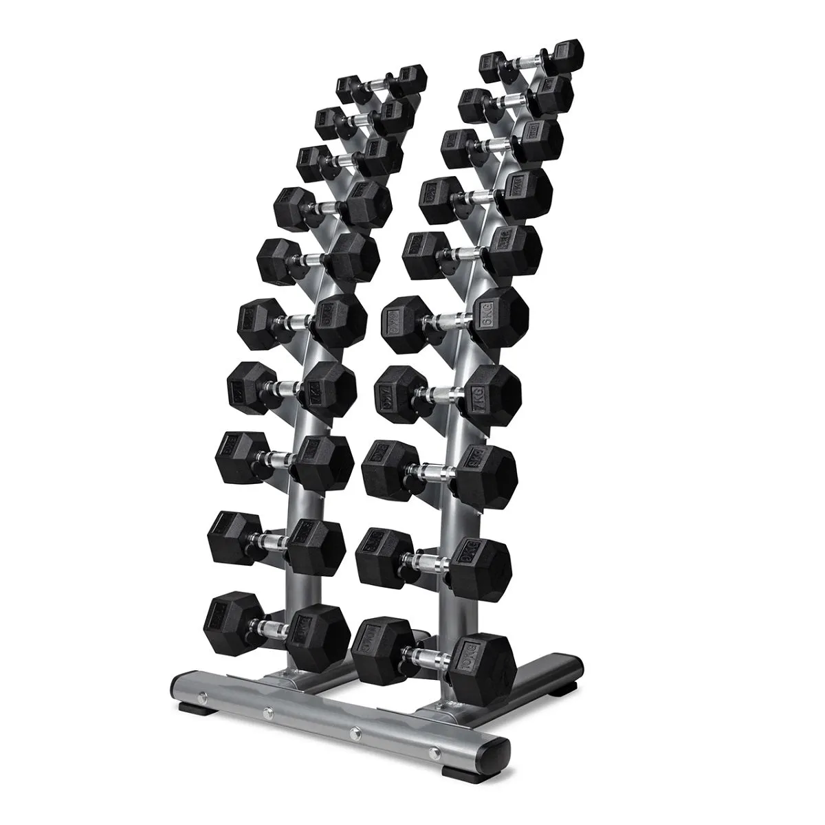 VirtuFit Deluxe Vertical Dumbbell Rack