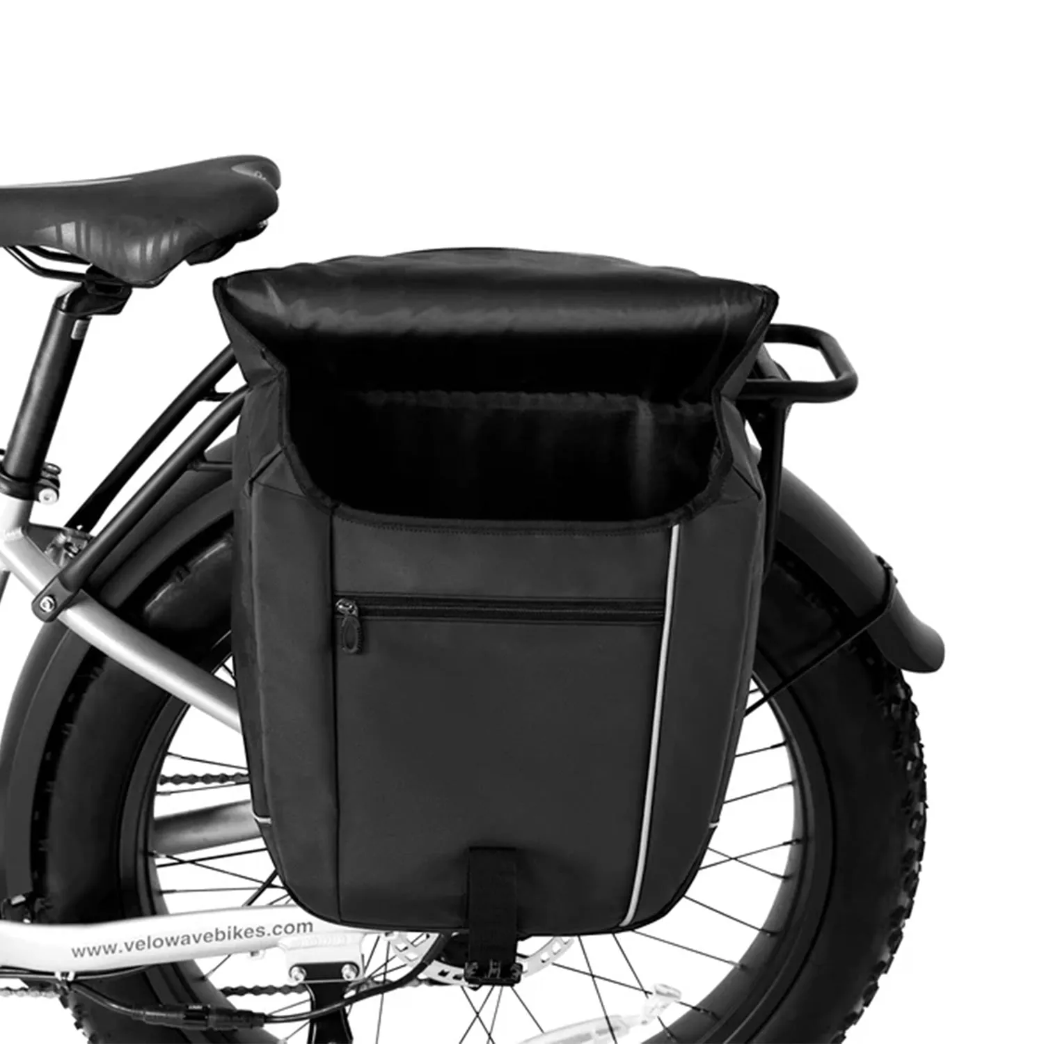 Waterproof Bicycle Pannier Bag with Rain Cover